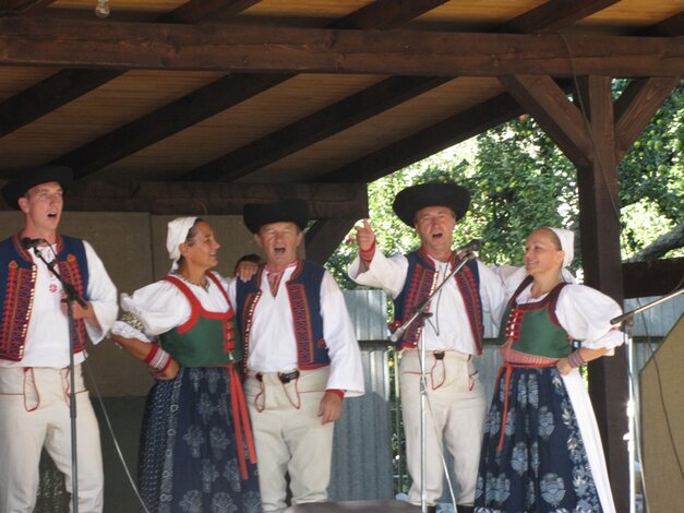 Hosť podujatia - folklórna skupina Lubená z Poluvsia